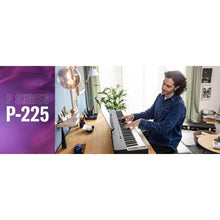 Carregar imagem no visualizador da galeria, Piano Yamaha P225 Digital Preto