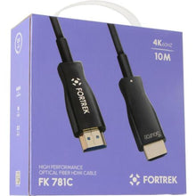 Carregar imagem no visualizador da galeria, Cabo HDMI Fibra Óptica 4k FK 781C 10m Fortrek