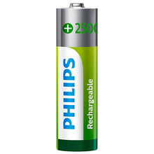 Carregar imagem no visualizador da galeria, 4 Pilhas Recarregaveis Aa Philips