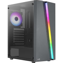 Carregar imagem no visualizador da galeria, Gabinete Gamer Aerocool Blade Preto RGB Lateral Vidro