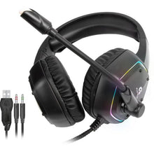 Carregar imagem no visualizador da galeria, Headset Gamer Fortrek Blackfire P2 + USB RGB Preto