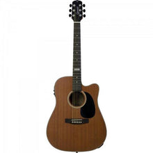 Carregar imagem no visualizador da galeria, Violão Giannini GF1D CEQ Eletroacústico Aço Walnut Satin Satin