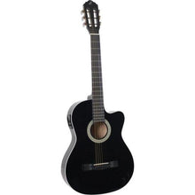 Carregar imagem no visualizador da galeria, Violão Giannini SF14 CEQ Eletroacústico Aço Preto