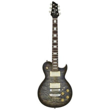 Carregar imagem no visualizador da galeria, Guitarra Aria Pro II PE-480 See-Through Black Burst