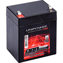 Carregar imagem no visualizador da galeria, Bateria Estacionária Selada 12V 5Ah VRLA UP1250 Unipower