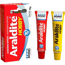 Carregar imagem no visualizador da galeria, Adesivo ARALDITE HOBBY 16g TEKBOND - CX / 6