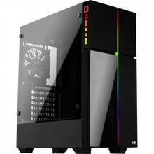 Carregar imagem no visualizador da galeria, Gabinete Gamer Aerocool Playa Preto RGB Lateral Vidro