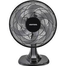 Carregar imagem no visualizador da galeria, Ventilador de Mesa Ventisol Turbo 6 40cm Preto/Cinza 220v