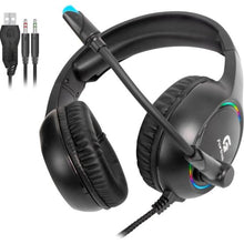Carregar imagem no visualizador da galeria, Headset Gamer Fortrek Holt P2 + USB RGB Preto