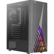 Carregar imagem no visualizador da galeria, Gabinete Gamer Aerocool Delta Preto RGB Lateral Vidro
