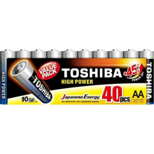 Carregar imagem no visualizador da galeria, Pilha Alcalina AA 1,5V LR6GCP (C/40 Pilhas) Toshiba