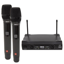 Carregar imagem no visualizador da galeria, Microfone Sem Fio Duplo Tk U220 Uhf Onyx