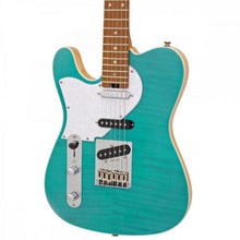 Carregar imagem no visualizador da galeria, Guitarra Aria Pro II 615-MK2 LH Turqoise Blue (canhoto)