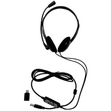 Carregar imagem no visualizador da galeria, Headset Office Bright USB Com Adaptador USB-C