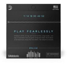 Carregar imagem no visualizador da galeria, Encordoamento Guitarra Hibrido .011-.052 NYXL NYXL1152 D Addario