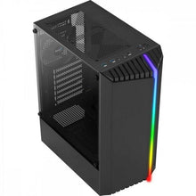 Carregar imagem no visualizador da galeria, Gabinete Gamer Aerocool Bionic Preto RGB Lateral Vidro