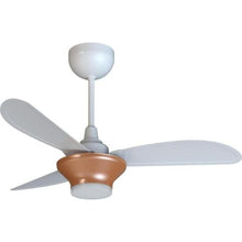 Carregar imagem no visualizador da galeria, Ventilador de Teto Ventisol Mistral 3 Pás Branco/Bronze Bivolt