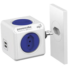 Carregar imagem no visualizador da galeria, Adaptador Benjamim Múltiplo Com USB Powercube PWC-R5 Bivolt ELG