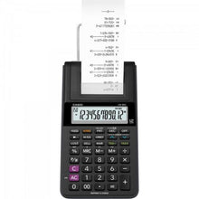 Carregar imagem no visualizador da galeria, Calculadora Com Bobina Casio HR-8RC-WE-B-DC 12 Dígitos Preta