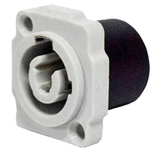 Carregar imagem no visualizador da galeria, Conector De Ac-out Painel Wc 1833 Out P Gy Pgy Azul Wireconex 04 Unidades