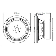 Carregar imagem no visualizador da galeria, Alto-falante Profissional 150 Watts 6 Pol 8 Ohms 6wf310b-8 Atk
