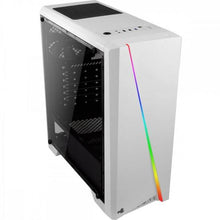 Carregar imagem no visualizador da galeria, Gabinete Gamer Aerocool Cylon Branco RGB Lateral Acrílico