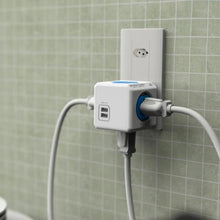 Carregar imagem no visualizador da galeria, Adaptador Benjamim Múltiplo Com USB Powercube PWC-R5 Bivolt ELG