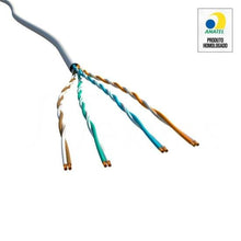 Carregar imagem no visualizador da galeria, Cabo de Rede CAT.5E CMX 305m Branco Nexans - CX / 305