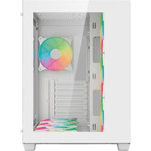 Carregar imagem no visualizador da galeria, Gabinete Gamer C3Tech Aquarius MT-G910 Sem Fans Branco