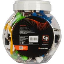 Carregar imagem no visualizador da galeria, Kit Cabo Para Pedal 15cm Hayonik Sortido Com 20
