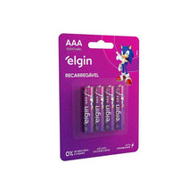Carregar imagem no visualizador da galeria, Aaa 1000 Mah Pilha Recarreg.elgin Blist4