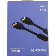 Carregar imagem no visualizador da galeria, Cabo HDMI Com Filtro 2.0 4K 20 metros HD2020 Fortrek