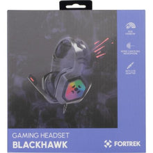 Carregar imagem no visualizador da galeria, Headset Gamer Fortrek Black Hawk P2 + USB RGB Preto
