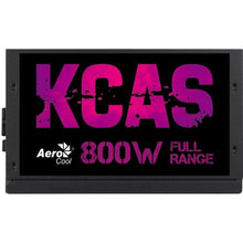 Carregar imagem no visualizador da galeria, Fonte Gamer ATX Aerocool KCAS 800W 80 Plus Full Range APFC