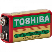 Carregar imagem no visualizador da galeria, Bateria Zinco 9V 6F22KG (C/10 Baterias) Toshiba - CXF / 10