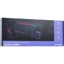 Carregar imagem no visualizador da galeria, Teclado Gamer Mecânico Fortrek Black Hawk Compact Rainbow