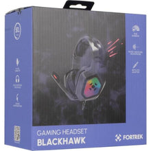 Carregar imagem no visualizador da galeria, Headset Gamer Fortrek Black Hawk P2 + USB RGB Preto