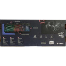Carregar imagem no visualizador da galeria, Teclado Gamer Multimidia Fortrek Spider Black Preto