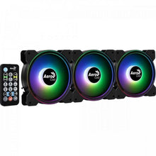 Carregar imagem no visualizador da galeria, Kit 3 Coolers Aerocool Saturn 12 Pro ARGB + Hub + Controle
