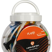 Carregar imagem no visualizador da galeria, Kit Cabo Para Pedal 15cm Hayonik Sortido Com 20