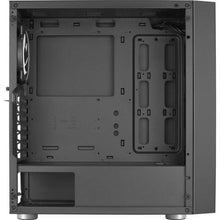 Carregar imagem no visualizador da galeria, Gabinete Gamer Aerocool Skribble Preto RGB Lateral Vidro