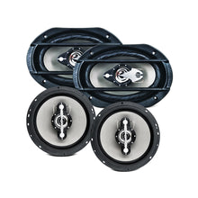 Carregar imagem no visualizador da galeria, Kit Facil Par 6pol 4r Par 6x9pol 4r - 280w Rms Leson