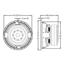 Carregar imagem no visualizador da galeria, Alto-falante Competição 1300w 12 Pol 2 Ohms Wf300-4600b2 Atk