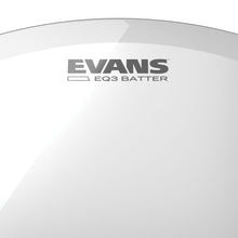 Carregar imagem no visualizador da galeria, Pele Batedeira Para Bumbo 20' Evans EQ3 Transparente BD20GB3