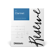 Carregar imagem no visualizador da galeria, Palheta Clarineta Bb 3.5 (10 Unidades) D Addario Reserve