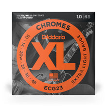 Carregar imagem no visualizador da galeria, Encordoamento Guitarra 10-48 D Addario XL Chromes ECG23