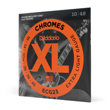 Carregar imagem no visualizador da galeria, Encordoamento Guitarra 10-48 D Addario XL Chromes ECG23