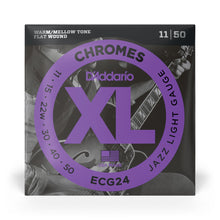 Carregar imagem no visualizador da galeria, Encordoamento Guitarra 11-50 D Addario XL Chromes ECG24