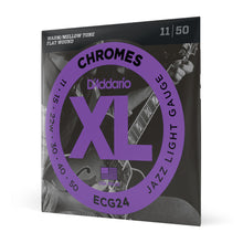 Carregar imagem no visualizador da galeria, Encordoamento Guitarra 11-50 D Addario XL Chromes ECG24