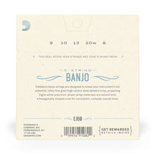 Carregar imagem no visualizador da galeria, Encordoamento Para Banjo 5C D Addario Nickel Plated EJ60